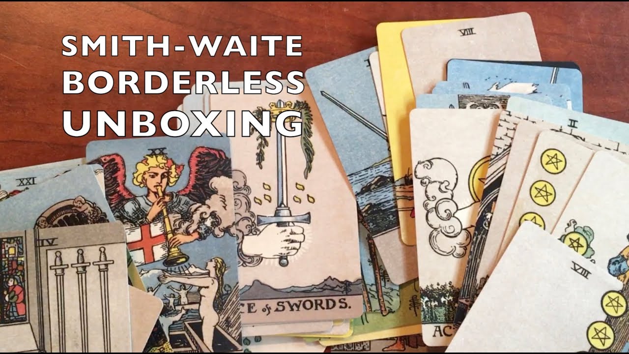 Unboxing the New Borderless Smith-Waite Tarot!