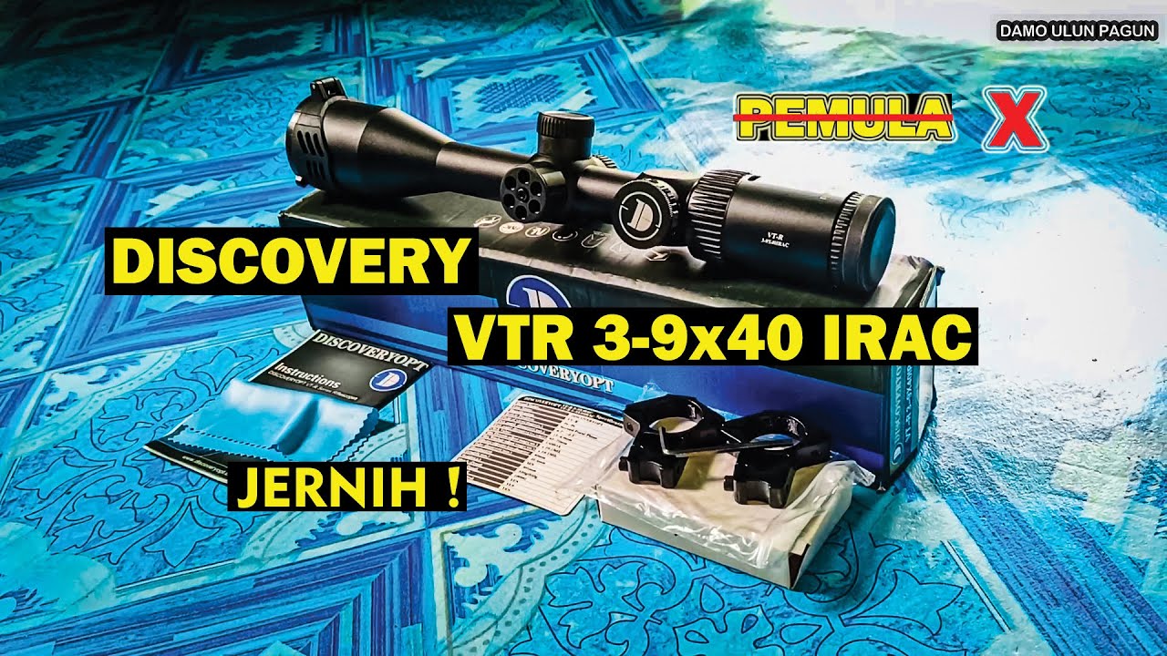 UNBOXING DISCOVERY VTR 3-9X40 IRAC ‼️‼️ JERNIH ?
