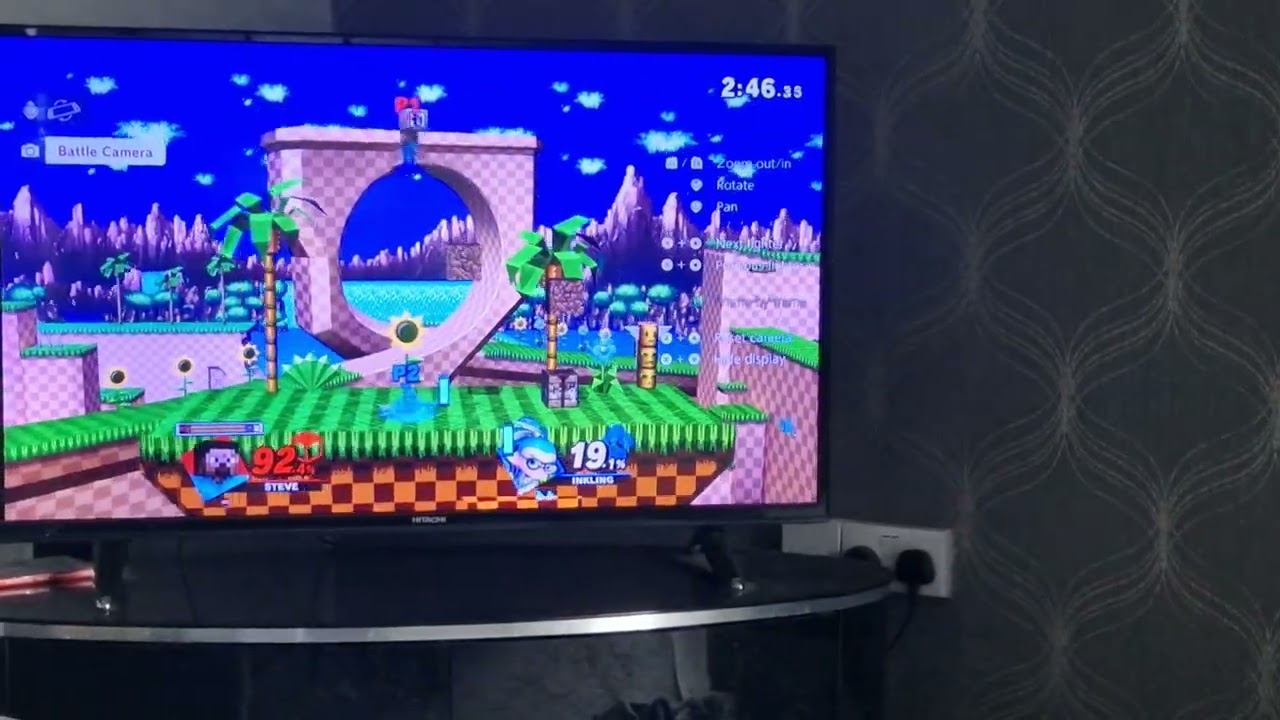 Super smash bros ultimate Steve vs Inkling