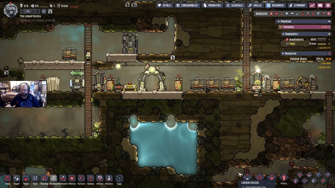 Food?   Oxygen Not Included, Ep 17