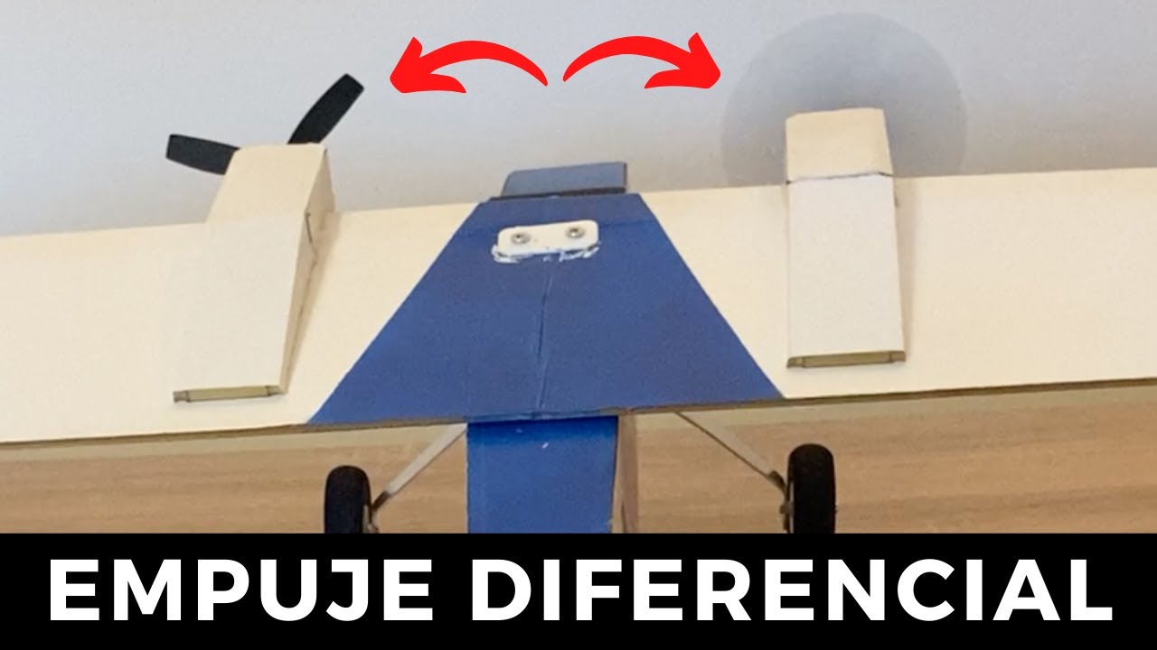 Empuje Diferencial en Aviones RC Bimotor | Cómo Programarlo