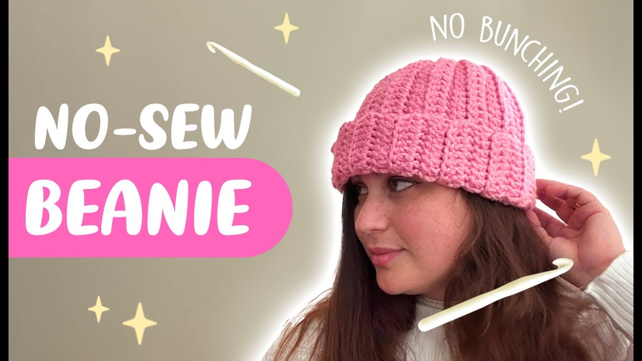 ⋆˚✧🧶 Вязаная крючком шапочка без скручиваний ˚˖𓍢ִ໋🧶✧˚⋆ | БЕЗ ШИТЬЯ, подходит для начинающих | Lal...