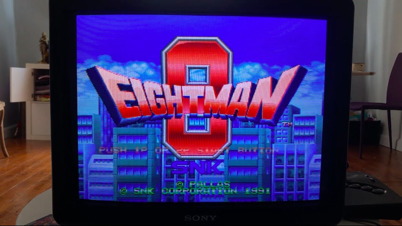 Longplay : EIGHT MAN sur NEO GEO AES (Normal)