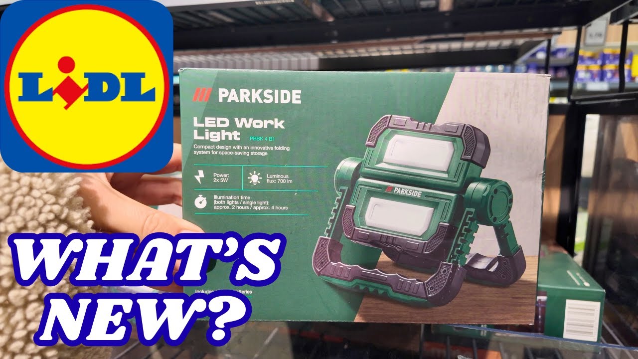 What's New in Middle of LIDL - New PARKSIDE Tools - 21 December 2025