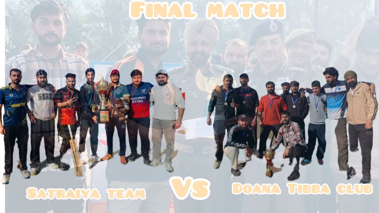 Final match Bracken team vs kenty team at satowali ground #trending #cricket #jammusmartcity #ipl 