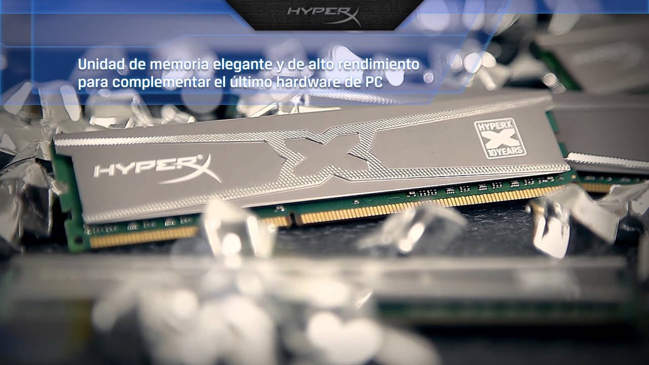 Presentaci&oacute;n de la memoria Kingston HyperX - 10th Anniversary Edition