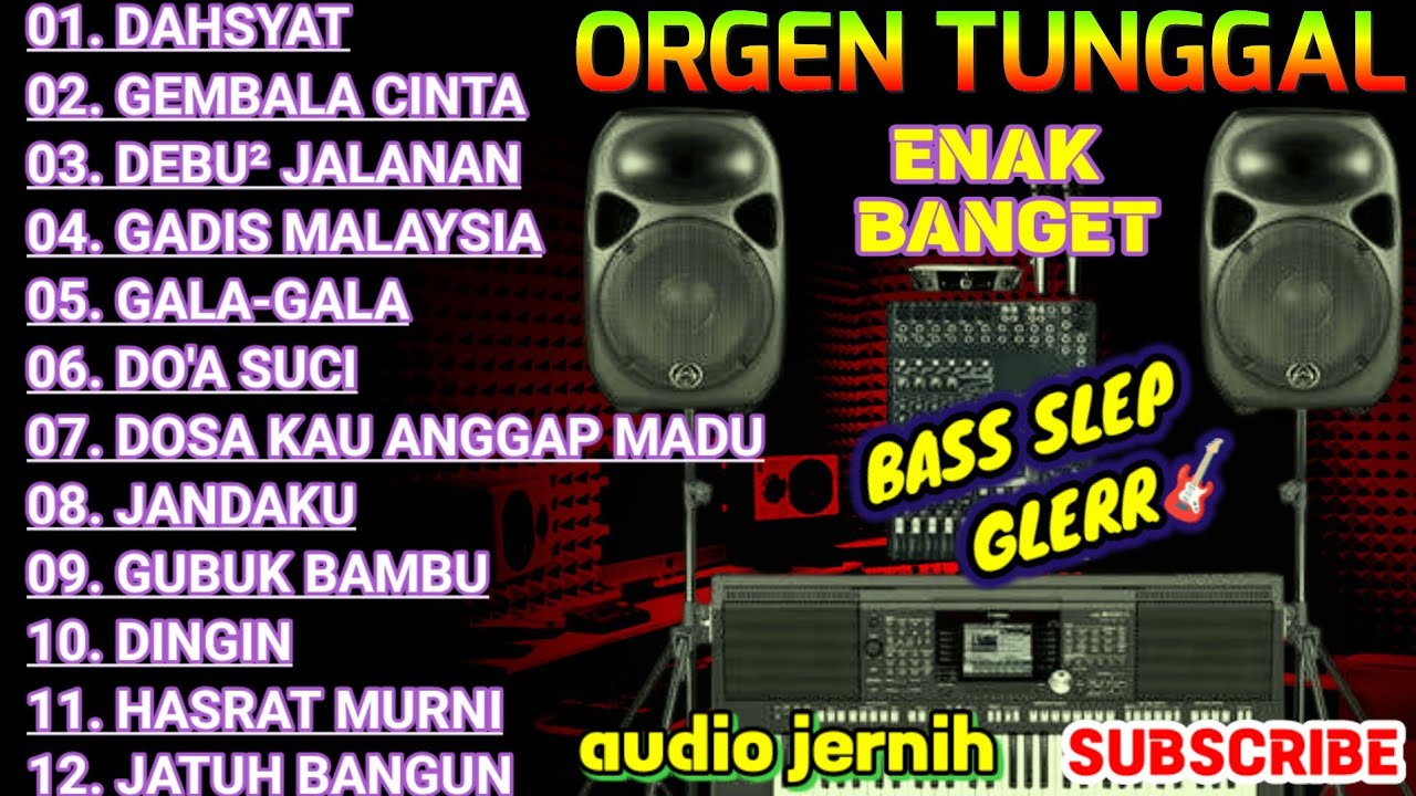 ORGEN TUNGGAL DANGDUT ELECTONE LAGU LAWAS ENAK BANGET  PILIHAN TERBAIK 2024-2025