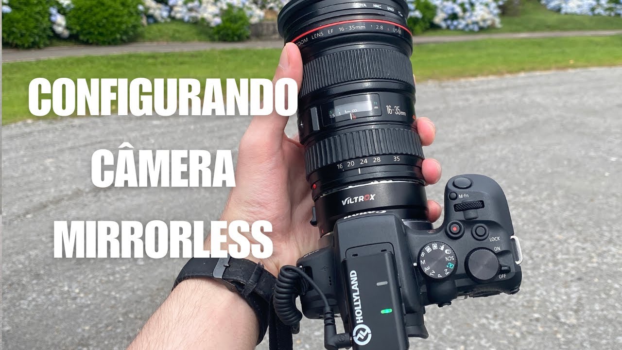 COMO CONFIGURAR A CANON R10 OU QUALQUER MIRRORLESS DA CANON