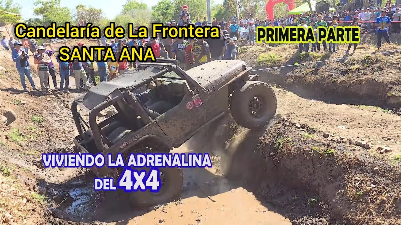 Lo Mejor del 4x4 En El Salvador, en Candelaria de La Frontera, Santa Ana 2024. Parte 1