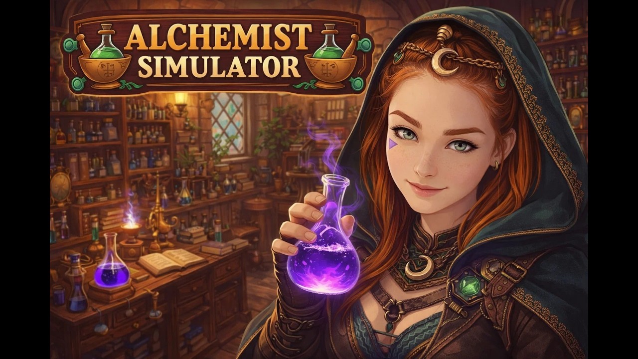 Mehet a nagy Gyártás, gazdag leszek :D. (Alchemist shop Simulator) 3.Rész