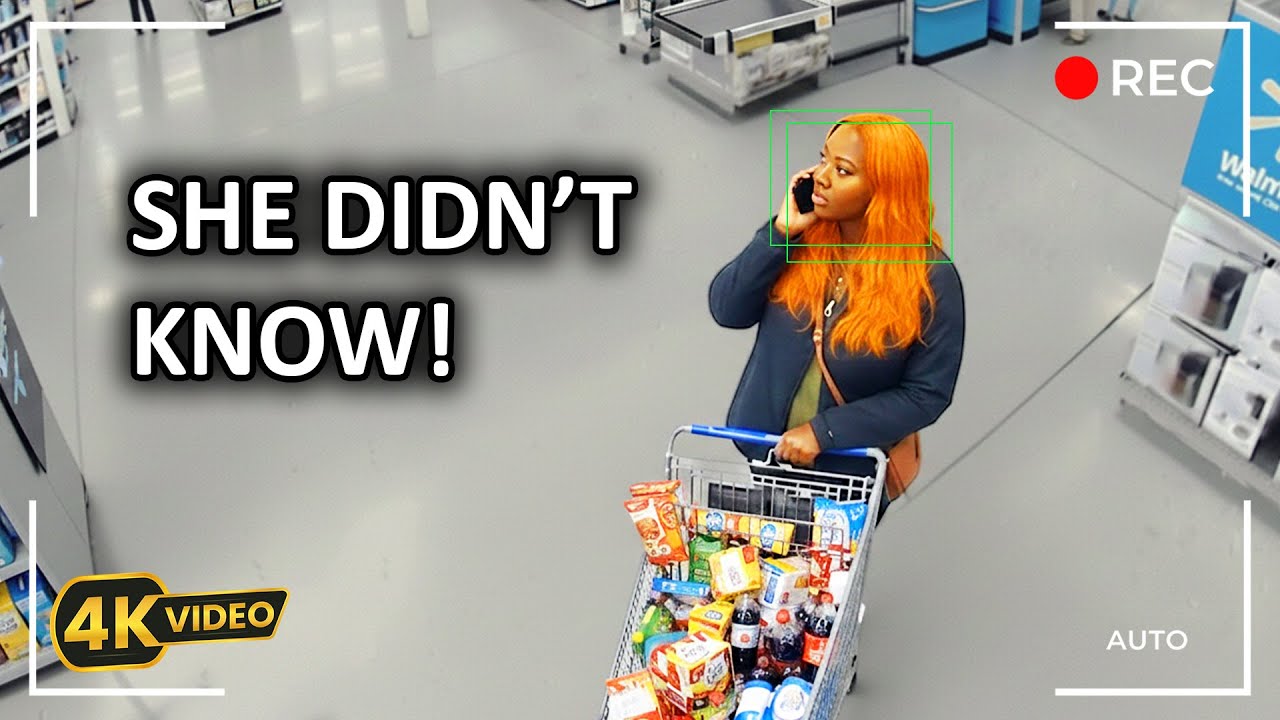 Воришка из Walmart не заметила следивших за ней камер | Арест воришки из Walmart