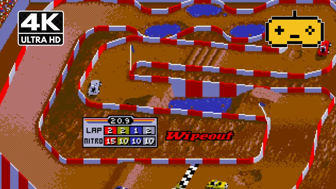 Ironman Ivan Stewart's Super Off Road (1989): Retro Racing Madness | 4K Gameplay Nostalgia | 10 Min