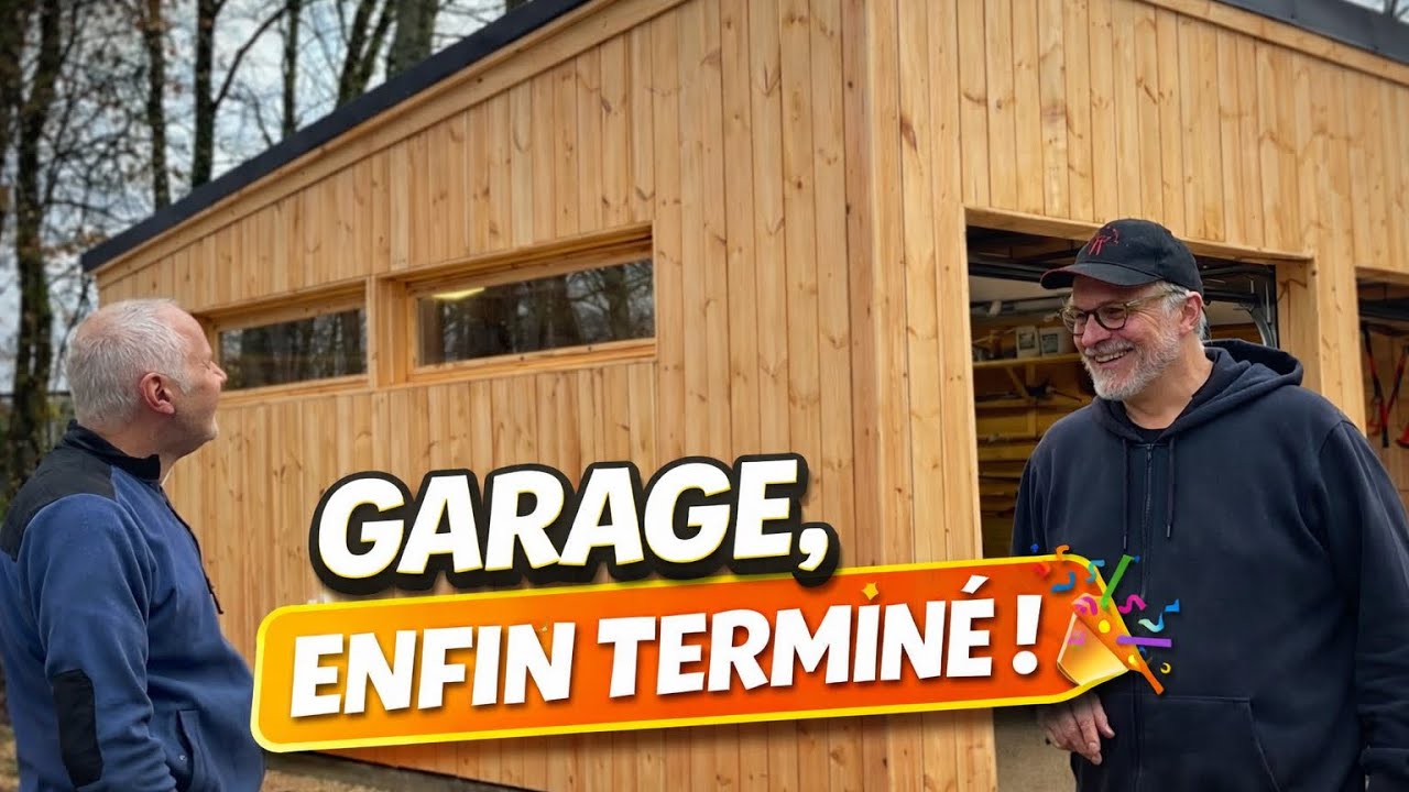 Construction du Garage en kit épisode final