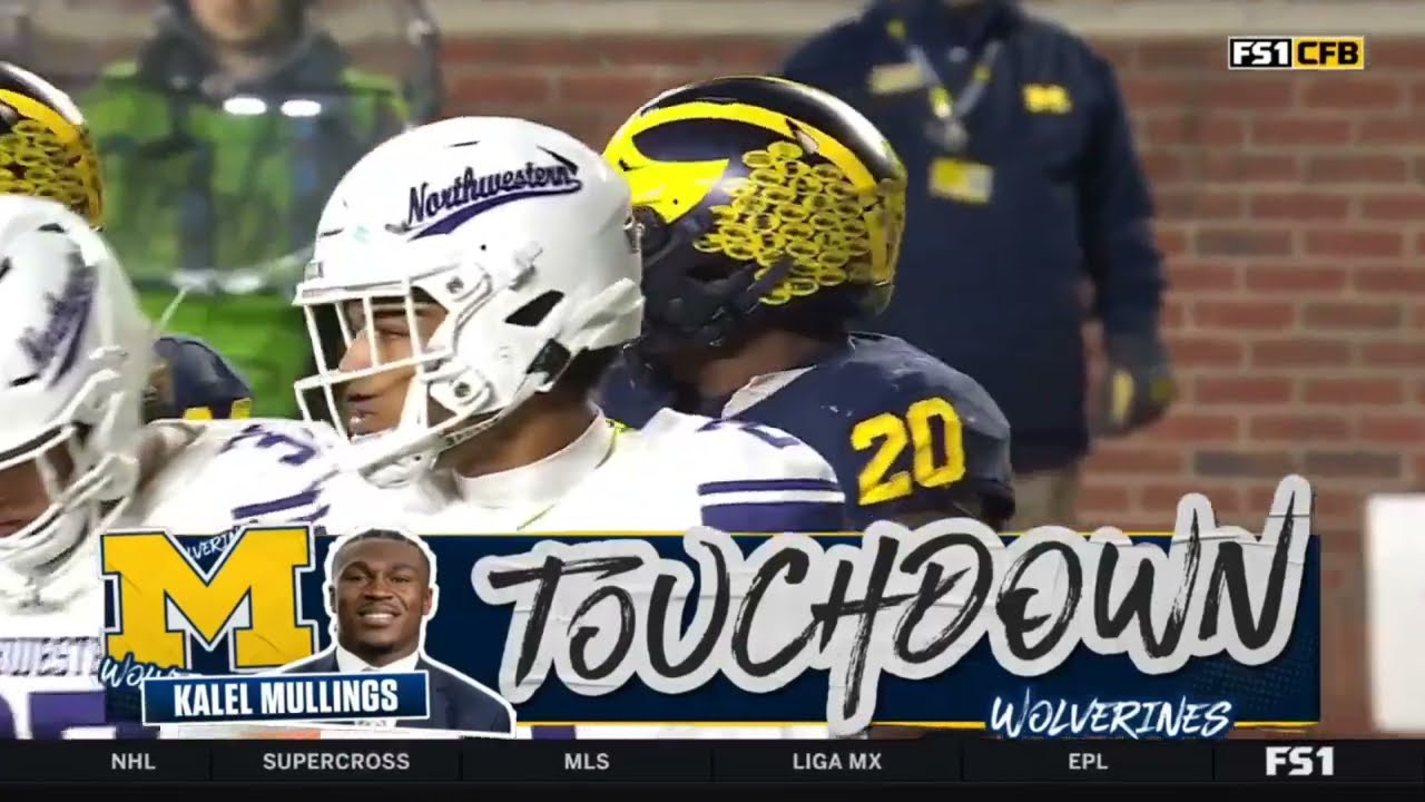 Michigan Highlights vs Northwestern 2024 (Northwestern Radio Call)