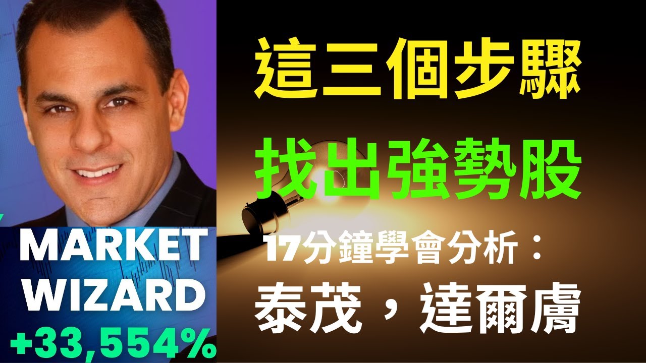 【股票】如何買到起漲股｜想選到強勢股必看｜VCP型態選股是什麼?｜17分鐘學會一生受用的技術分析｜台股選股練習｜泰茂，達爾膚｜項項