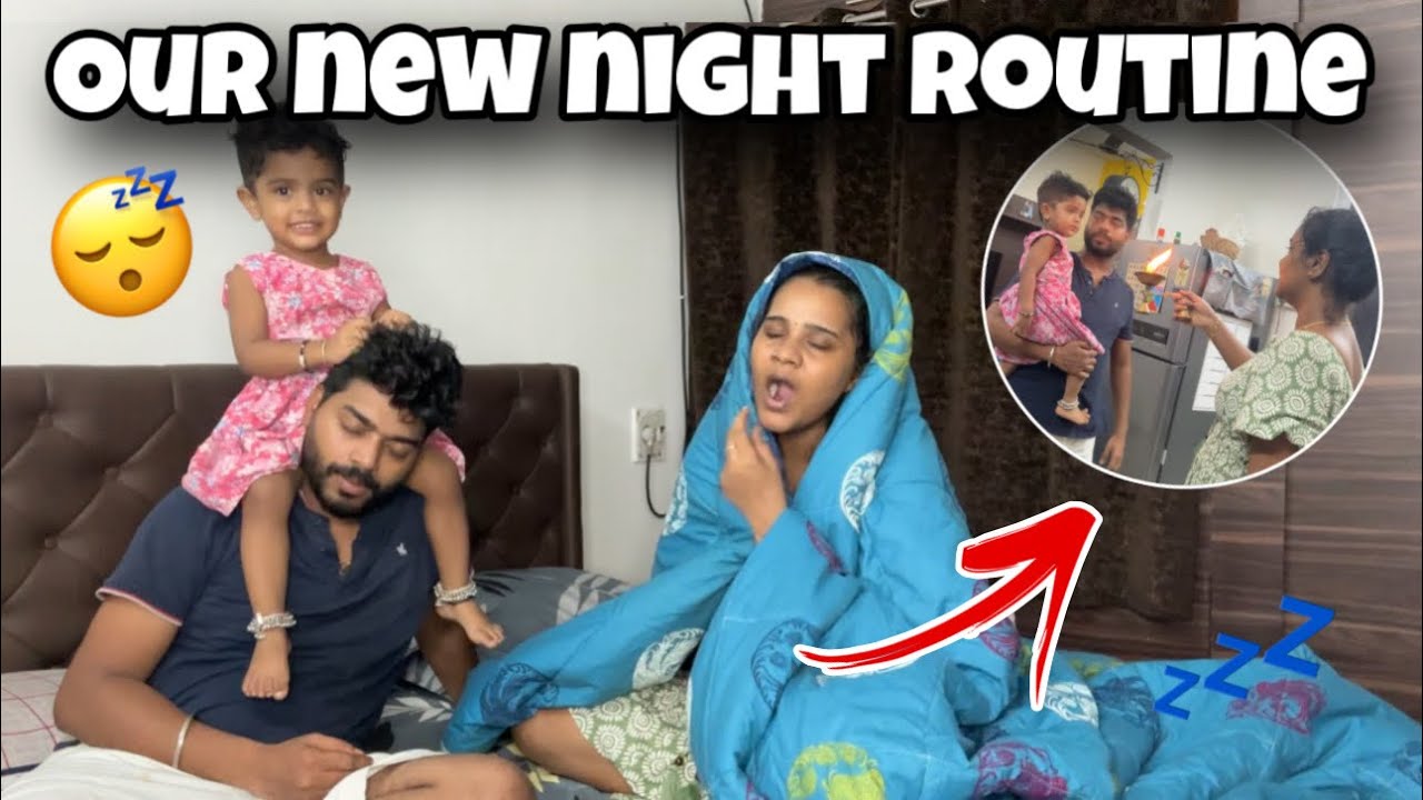 Hiding My Pregnancy? 🤰| Our Night Routine With Lucky 🤩 | 2 Years Baby 👶 | Allu Loves Priya
