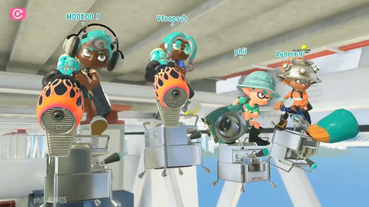 [Splatoon 3] Sloshing Machine - Double Range Blaster Series - Hammerhead Bridge TC