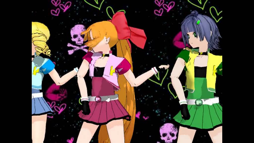 (MMD) Powerpuff girls z - numa numa