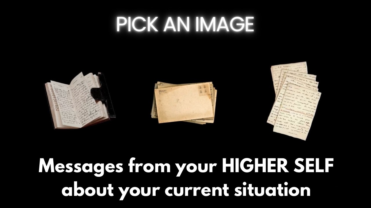 Messages from your HIGHER SELF about a current situation🌟 Pick a card Tarot