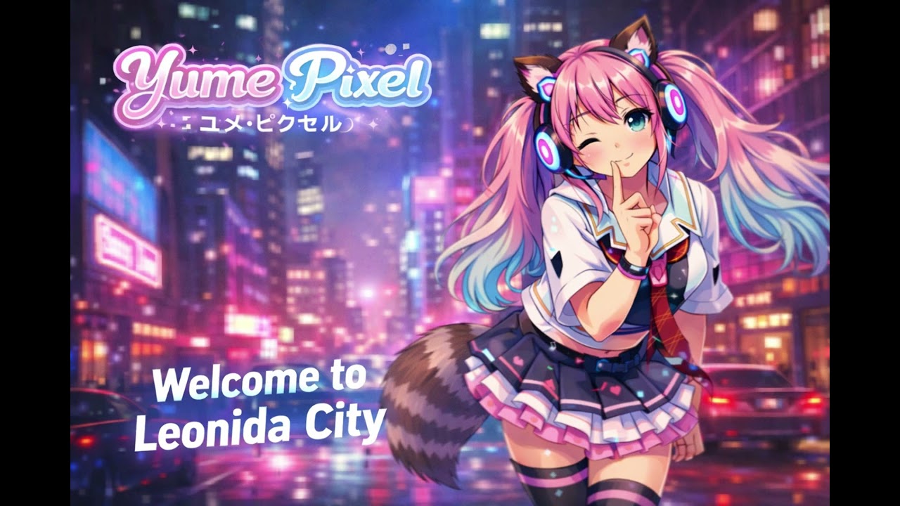 Yume Pixel（ユメ・ピクセル）- 「ネオンの街で燃える夢」(Neon no Machi de Moeru Yume) GTA 6 SONG