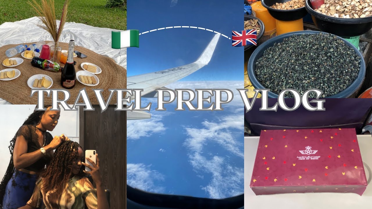 RELOCATION VLOG| THE ONE WHERE I MOVED TO UK 🇬🇧| Last days in Nigeria, Travel prep.