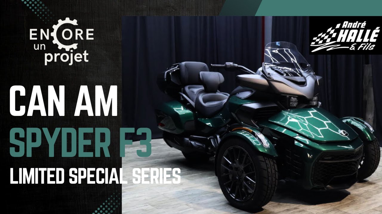 can am spyder f3 limited special series 2025