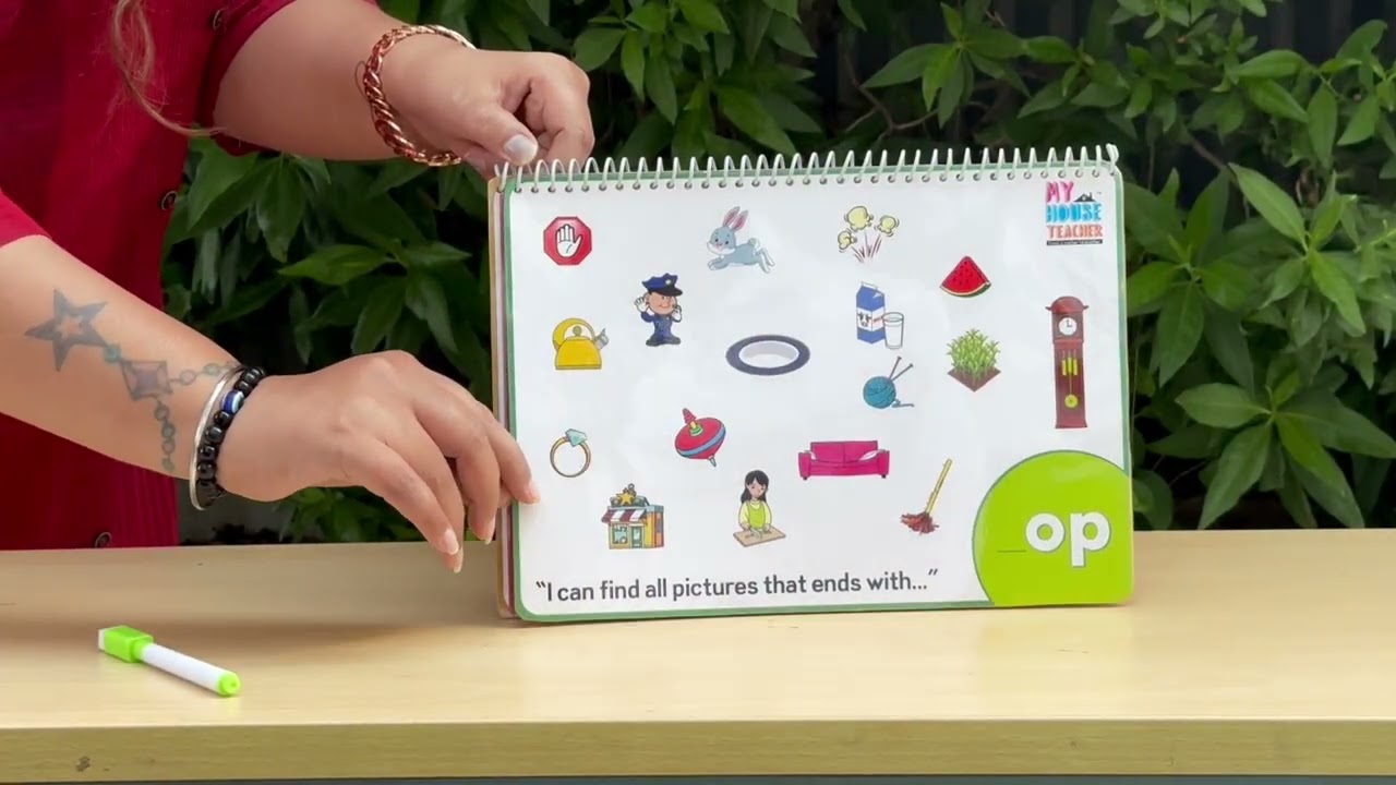 🌟 Three Letter Rhyming Words Learning Pack | Fun & Interactive Learning for Kids 🌟