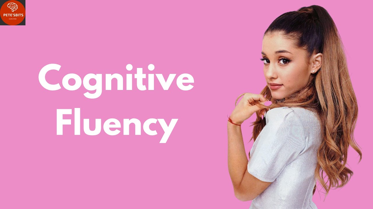How Cognitive Fluency influences what YOU like! (Behavioral Science)