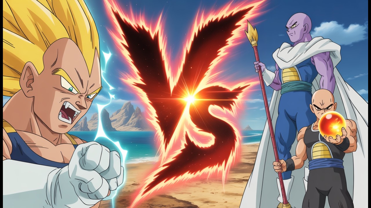 NEVER GIVE UP! Super Saiyan Vegeta vs The World ⚡👑
