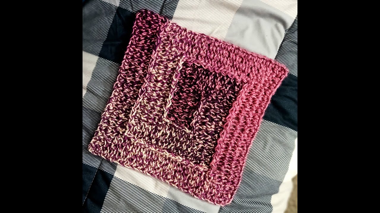Kernel  10 Stitch square Loom Knit for making patchwork blankets