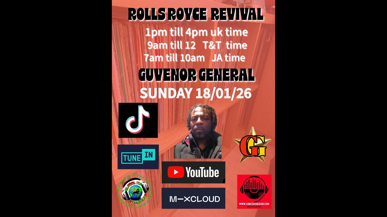 ROLLS ROYCE REVIVAL 18/01/2026 MEK WI PLAY SOME CHUNNEEEE 2 feat GUVENOR GENERAL.