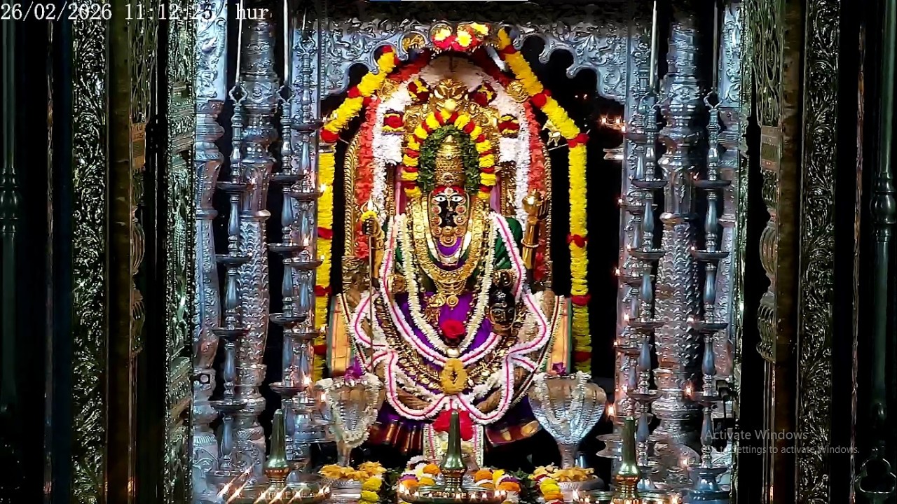 Shree Mahalasa Narayani Mahalasa Alankar & Mahamanglarti  26th Feb 2026