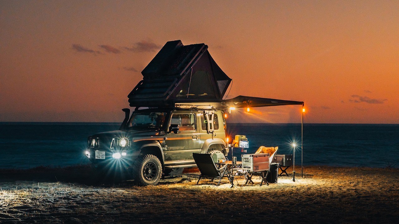 【ジムニー旅】2泊3日の絶景と自然を堪能するキャンプ旅 Episode1 | ジムニーオーバーランドスタイル 【4K】