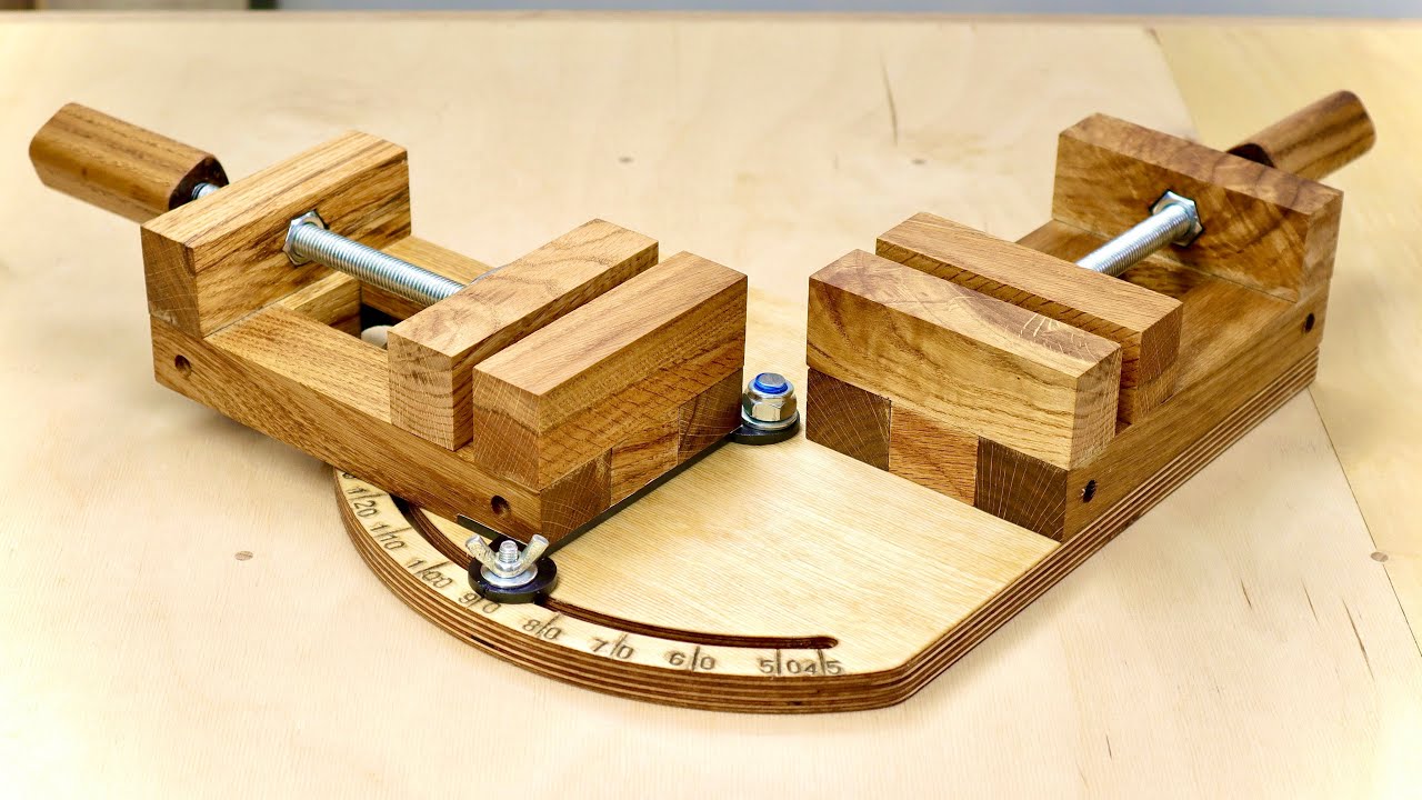 Making great Tool for Woodworking || DiY Adjustable angle Clamps