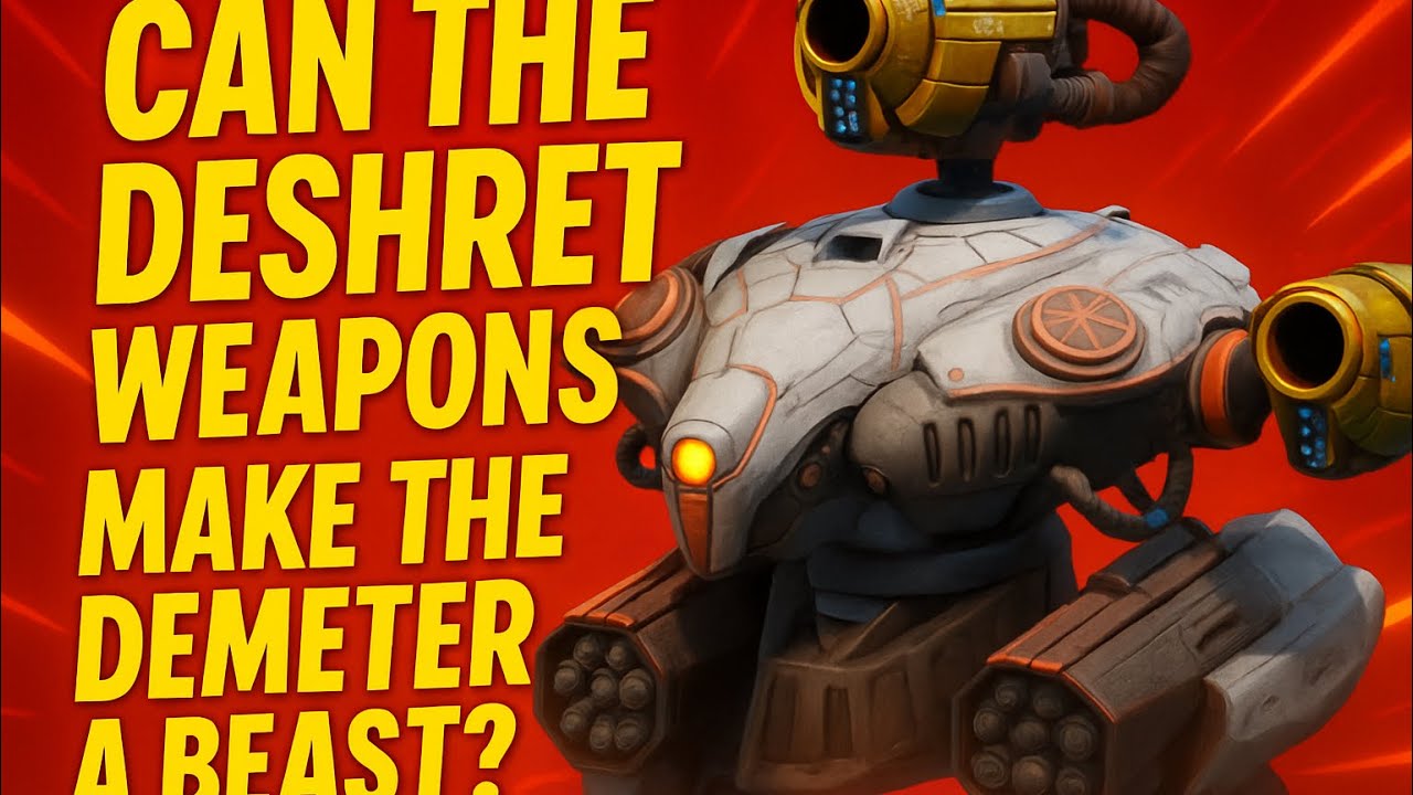 New deshret weapons make the Demeter a beast!