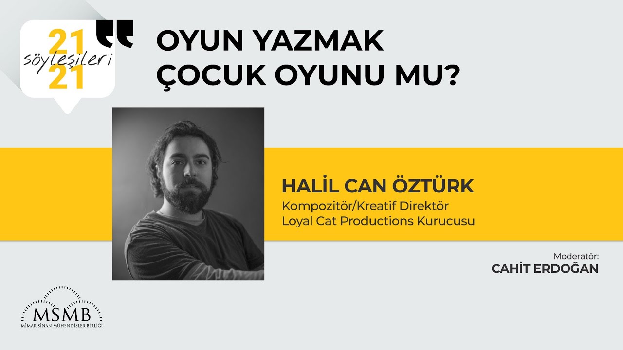 21/21 Söyleşileri | Oyun Yazmak Çocuk Oyunu Mu?