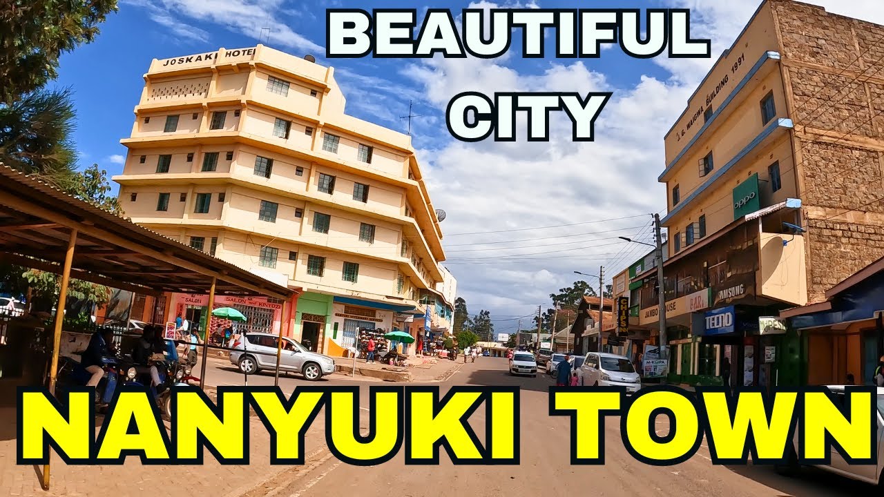 Exclusive Tour Nanyuki Town | TALLEST is 12 STOREYs BEMWAKI Towers