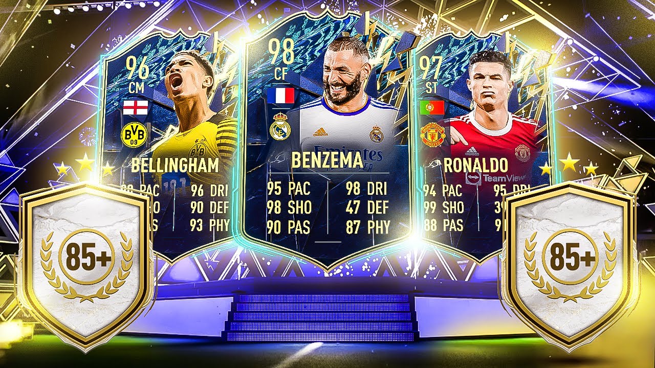 OPENING NEW 85x20 PACKS & CRACKED PLAYER PICKS FOR ULTIMATE TOTS! #FIFA22 ULTIMATE TEAM