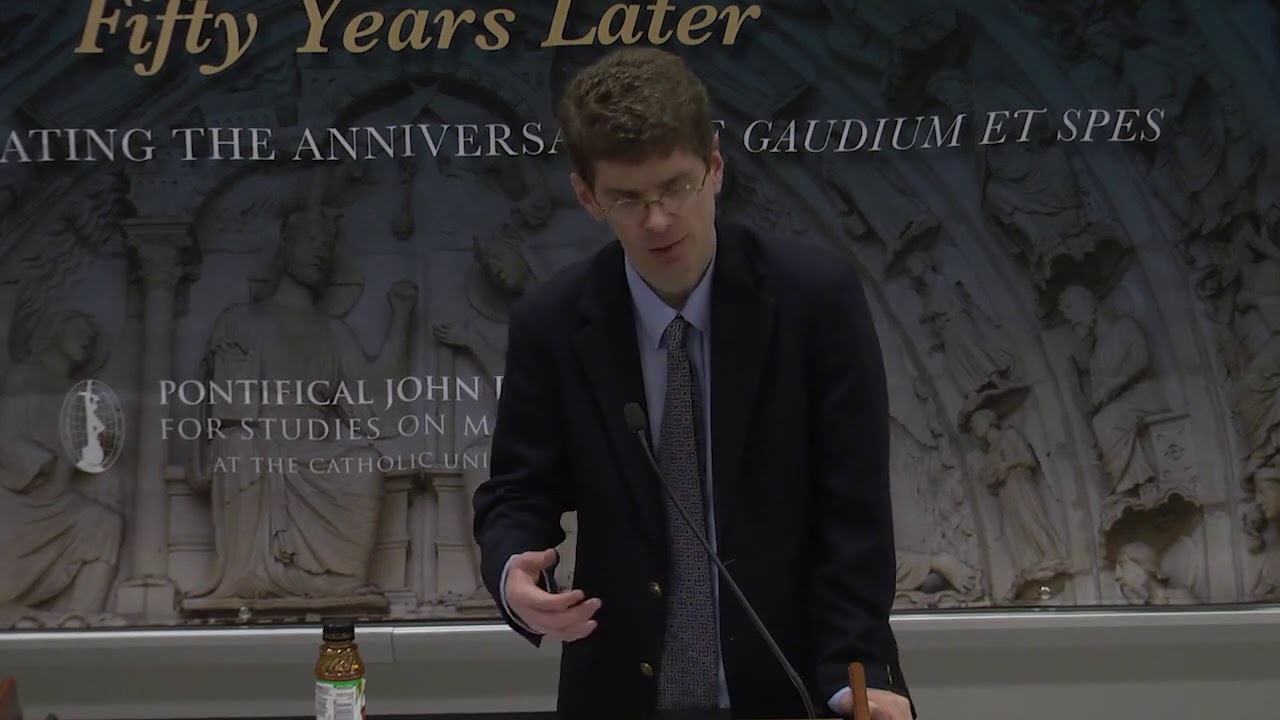 Dr. Matthew Levering: Nature & Grace in Gaudium et Spes: Natural Desire for the Supernatural