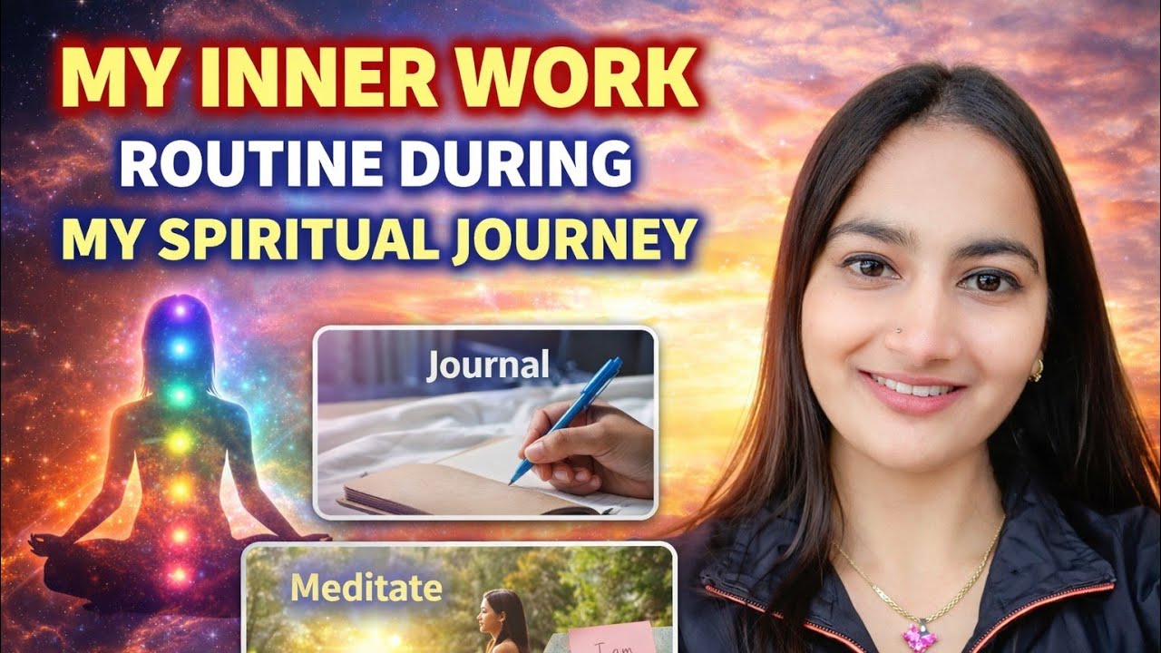 My INNER WORK ROUTINE DURING MY SPIRITUAL JOURNEY 🌸🕉️#starseedawakening #twinflamejourney