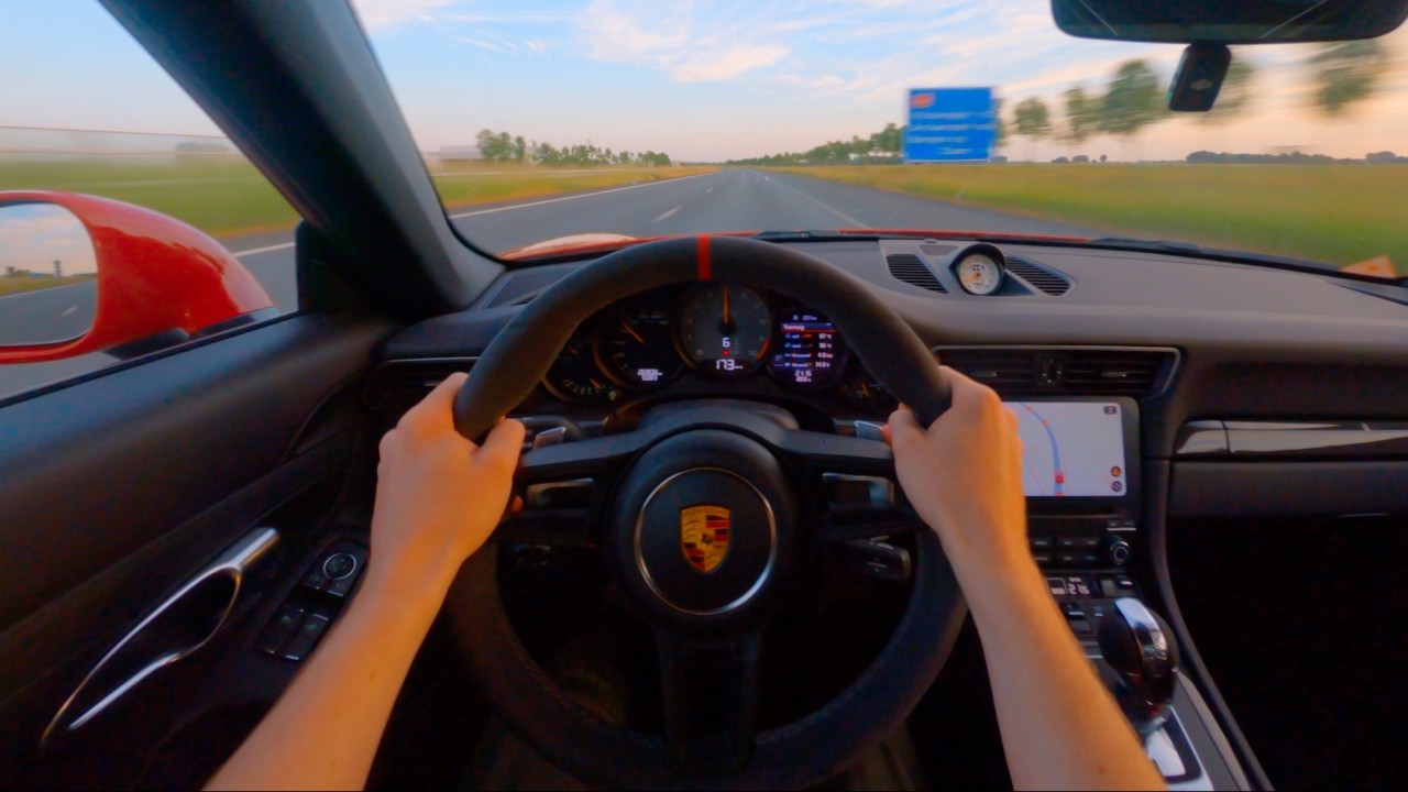 9000 RPM Launch Control – Porsche 991.2 GT3 POV (2025) | 4K