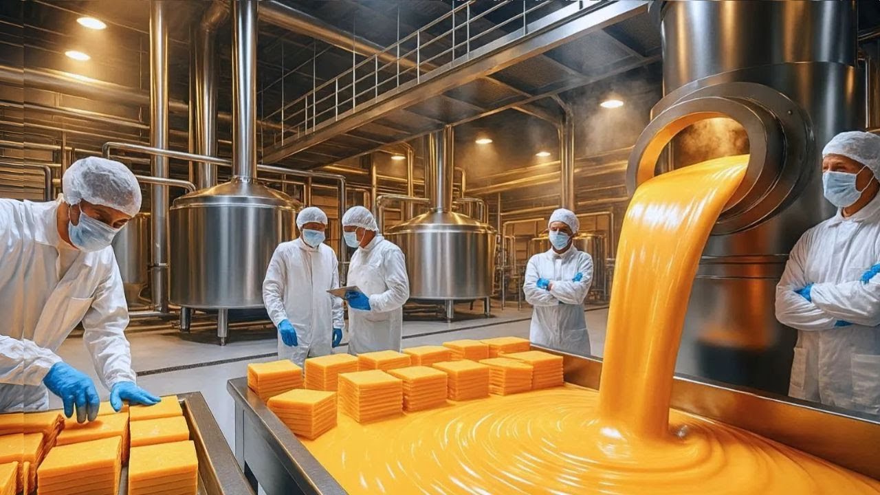 Inside the American Cheese Factory: The Process Is Mesmerizing.