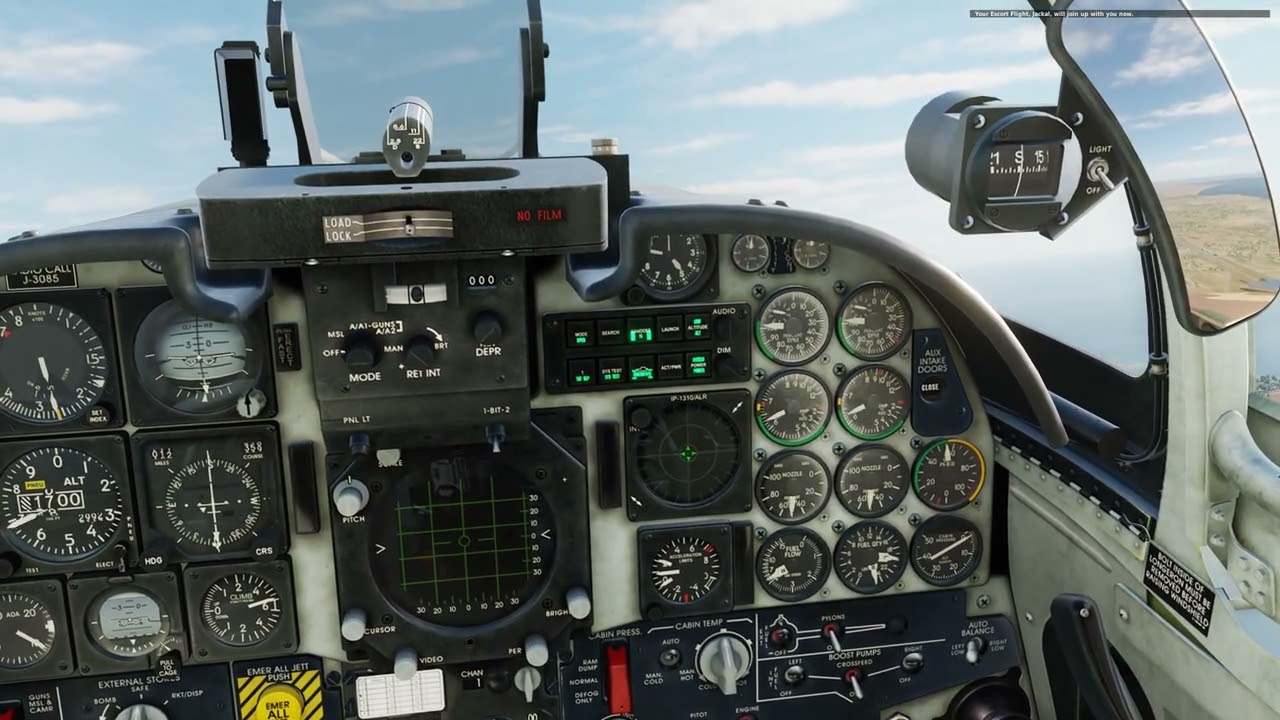 DCS F-5E Tiger Flaming Cliffs 3 : Operation Revenge playthrough