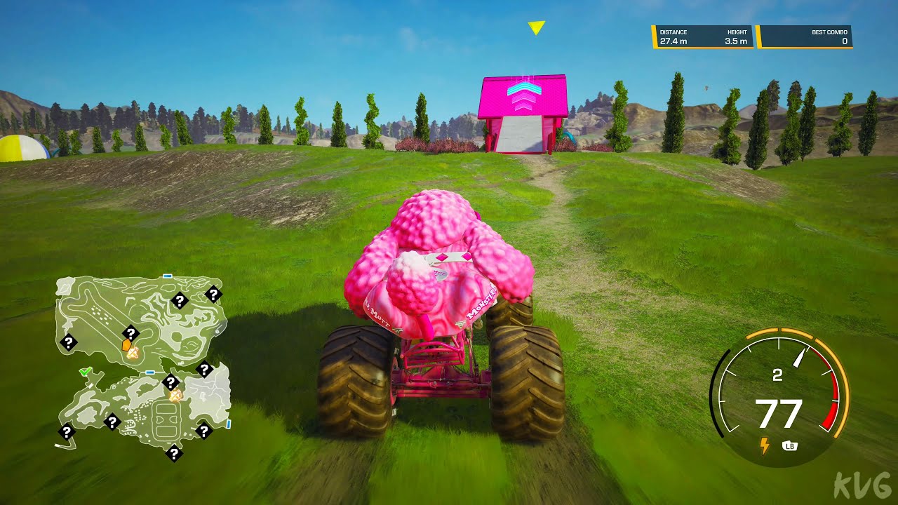 Monster Jam Steel Titans 2 - Monster Mutt Poodle - Open World Free Roam Gameplay (PC UHD) [4K60FPS]