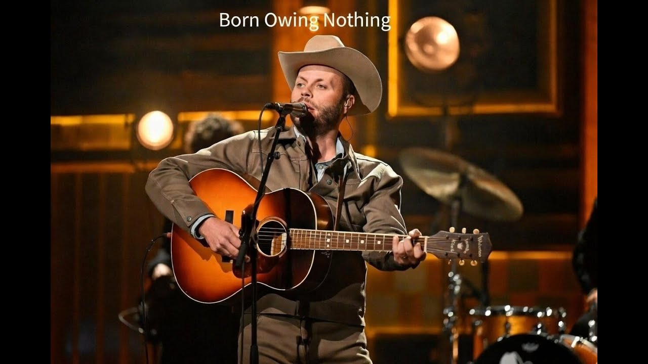 Born Owing Nothing (Lyrical outlaw country music video)