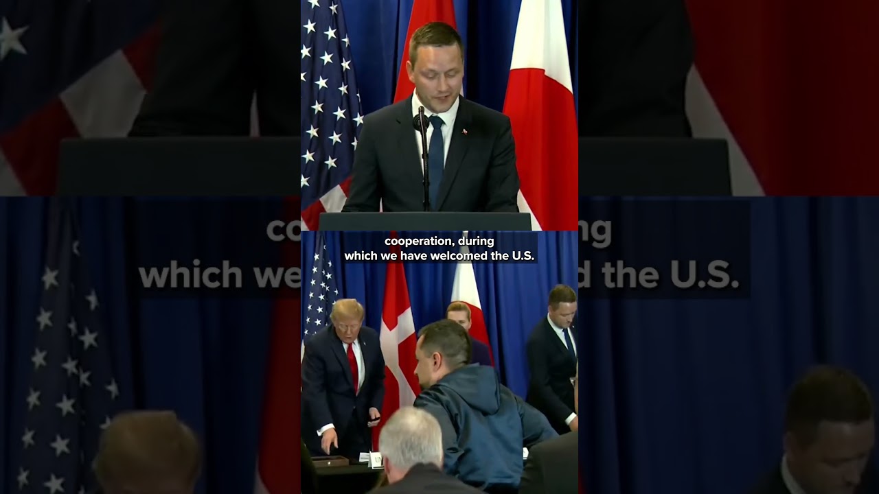 Трамп присоединяется к ГРЕНЛАНДИИ И ДАНИИ для подписания соглашения о безопасности | Новая эра со...