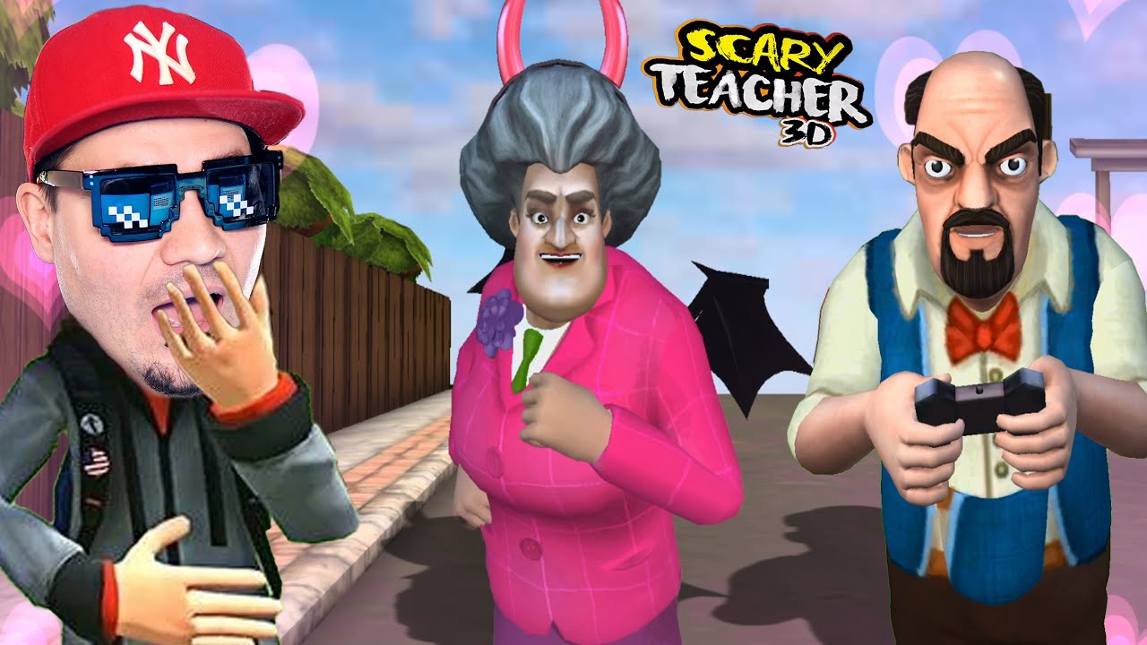 PANI TEODOR I OŚWIADCZYNY OD FRANKA! 💌 Scary Teacher 3D Walentynkowa Aktualizacja