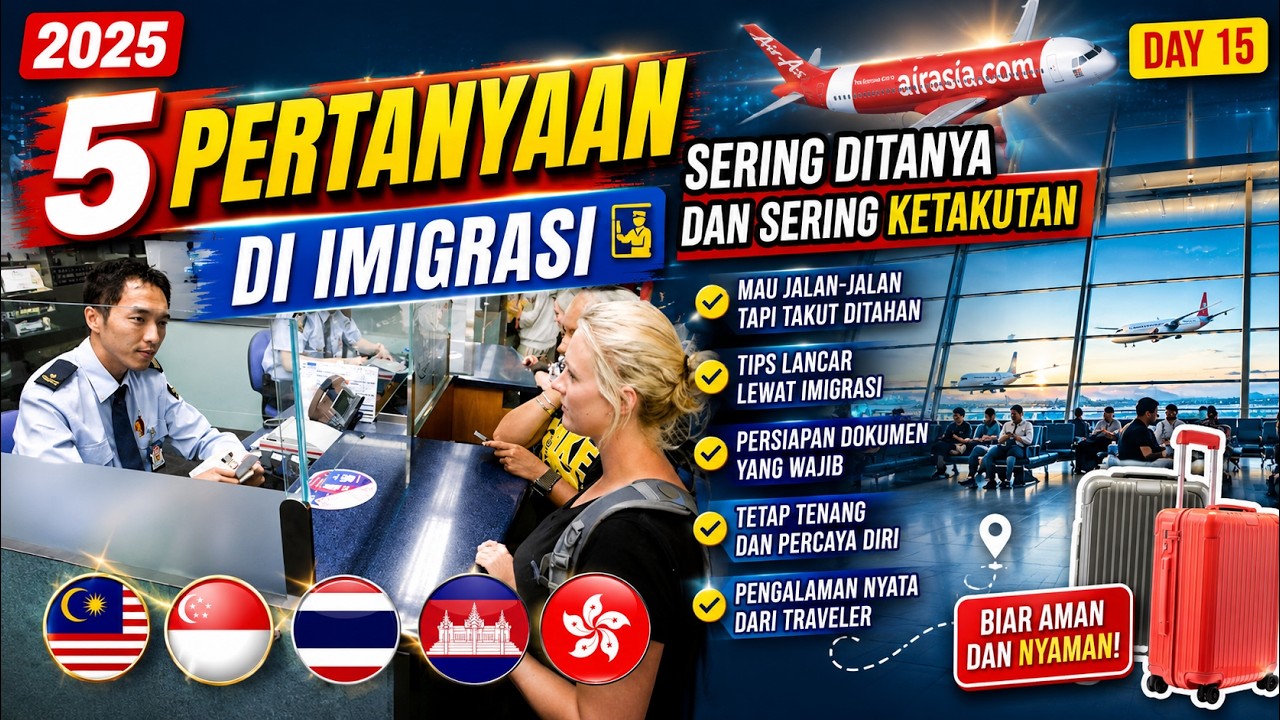 TIPS menjawab Pertanyaan Imigrasi Luar Negeri yang sering ditanya kepada kita