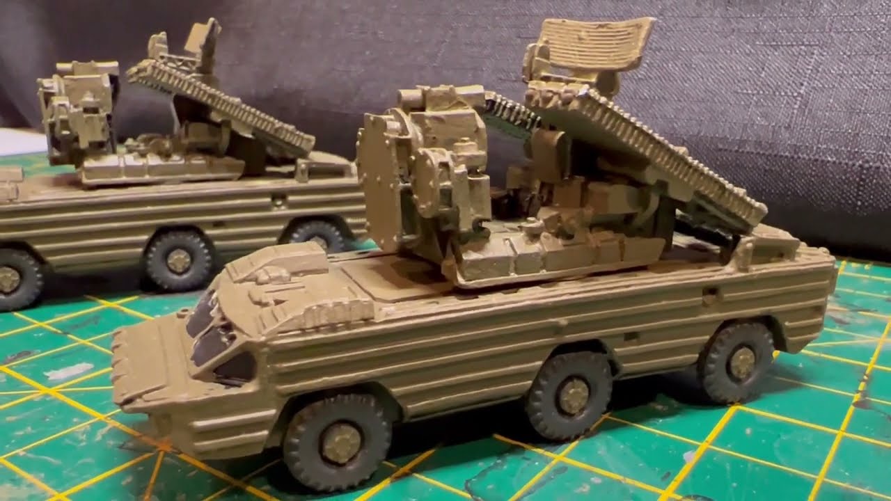 Team Yankee Painting Session #7 SA 8 Gecko PLUS Channel Update
