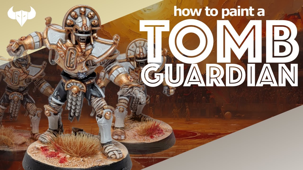 Tomb King Tomb Guardian - Painting Tutorial